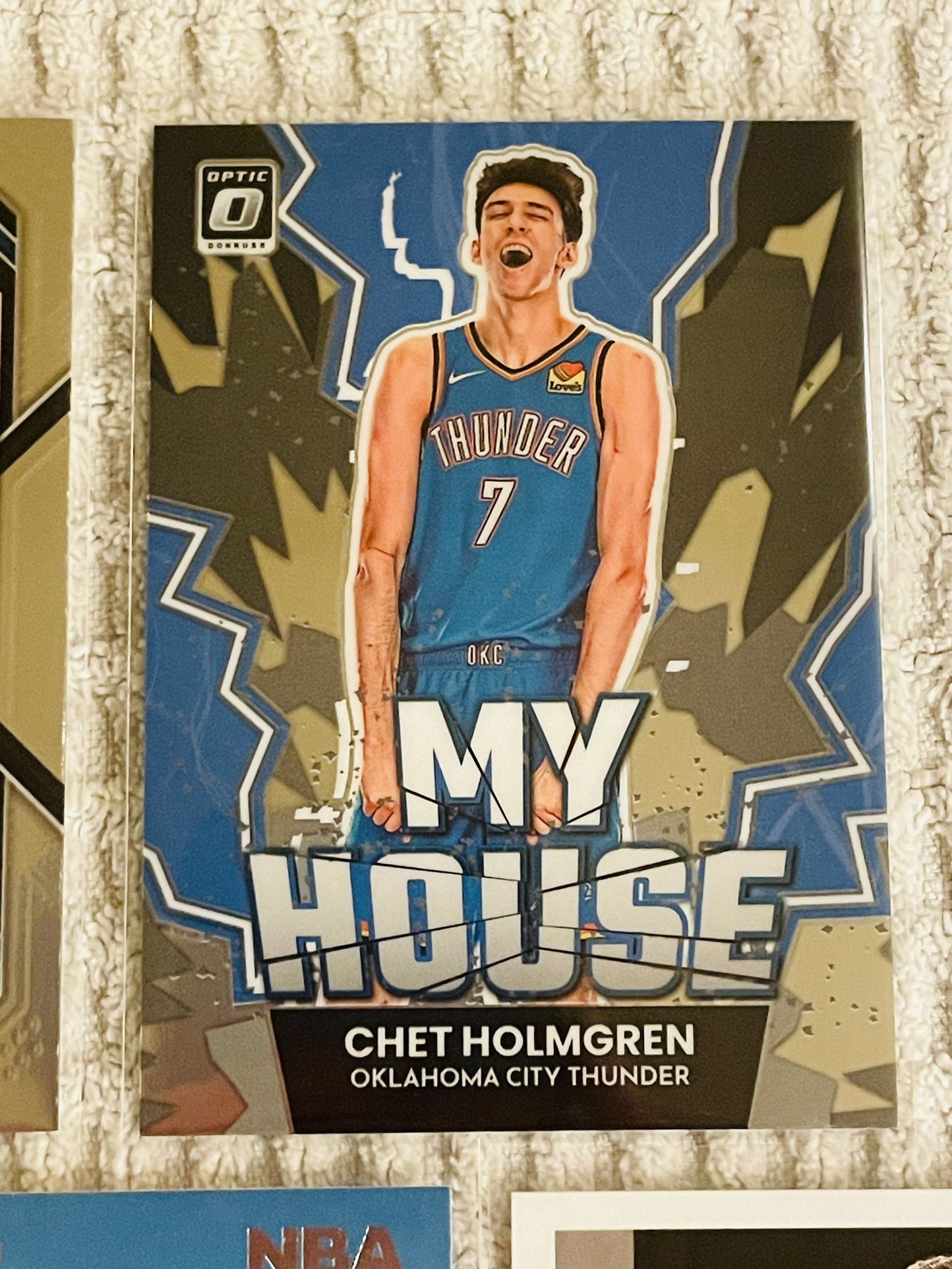 Chet Holmgren Oklahoma City Thunder 7 Card Rookie Lot! for Sale in