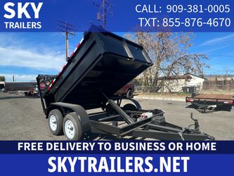 Dump Trailer 8x10x2