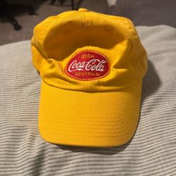 Yellow Coca-Cola Hat