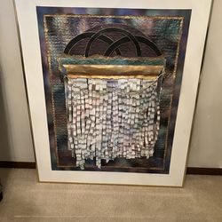 Shredded Paper Wall Art