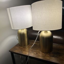 Gold Threshold Lamps (2)