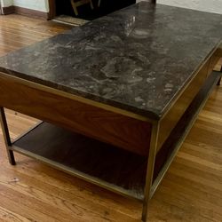 Marble (real) Top Coffee Table