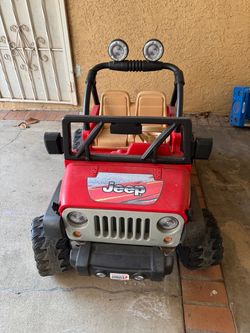 Power Wheels Jeep Wrangler 12V Ride-On Toy