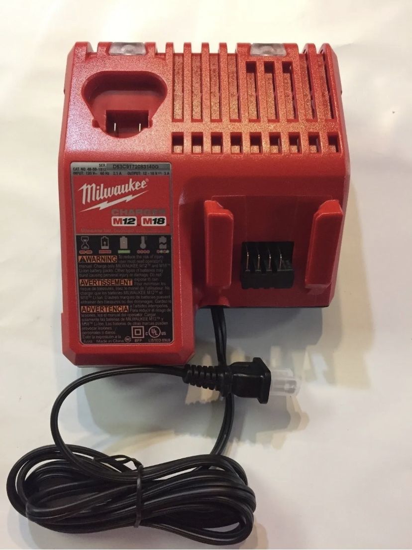 Milwaukee Genuine M18 M12 volt Lithium Charger 48-59-1812 BRAND NEW