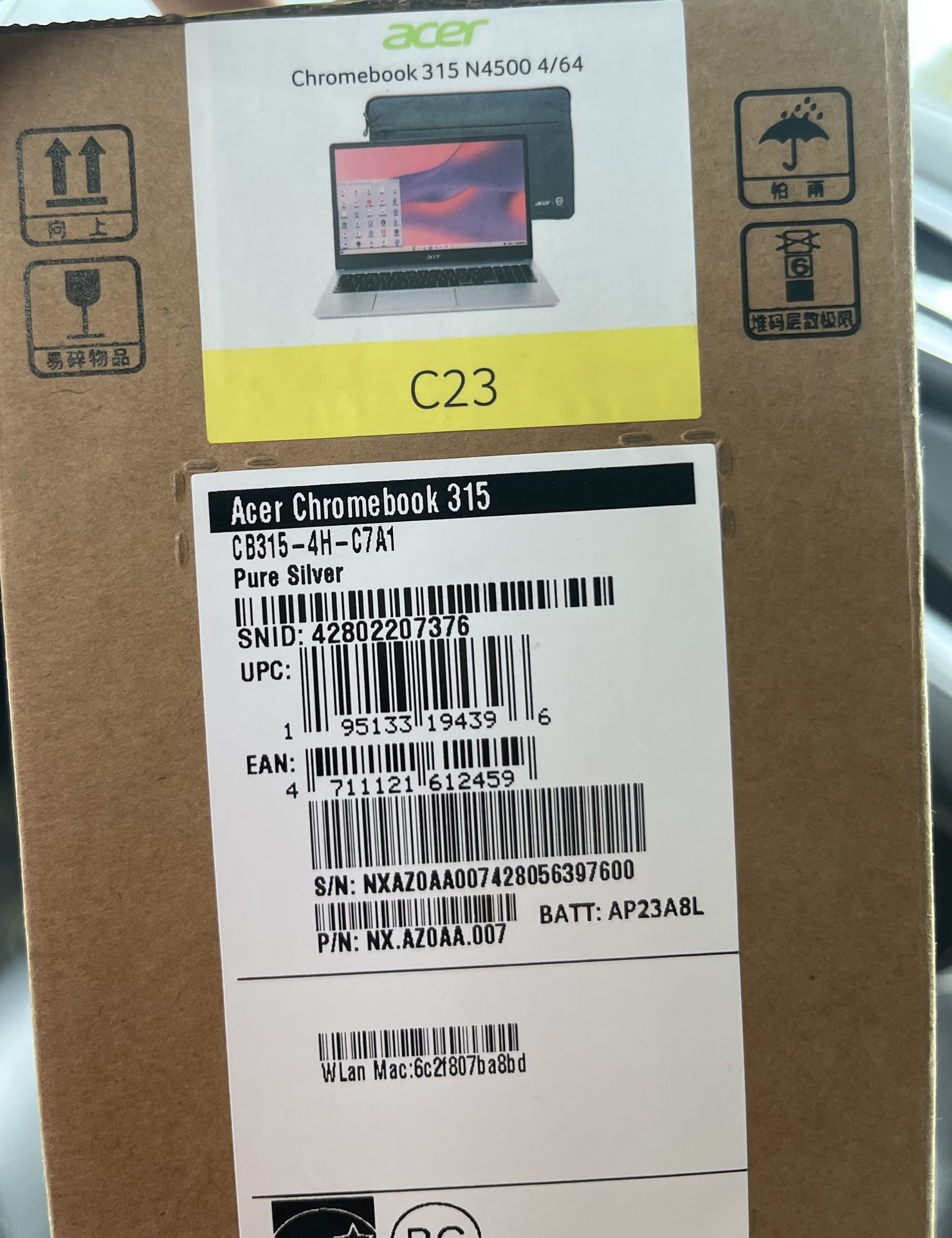 Acer Chromebook 315