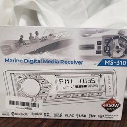 Marine Digital Media Receiver With Bluetooth MS-310