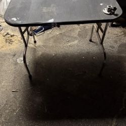 dog grooming table