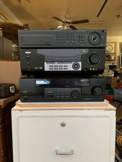 RCA-Digital ( DTS - Surround / Audio - Video ( Surround Receiver- VR 406 Dolby Digital ( 100 W. X 5—- 3 Digital  Inputs  /  Video Records - 24 Channel