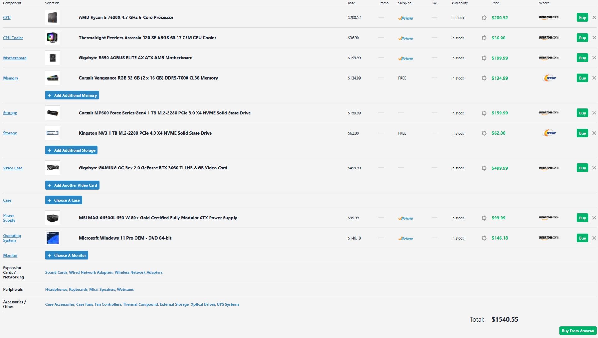 Awesome Gaming and Work PC