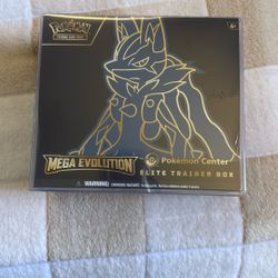 Pokémon Mega Evolution ETB Pokemon Center 