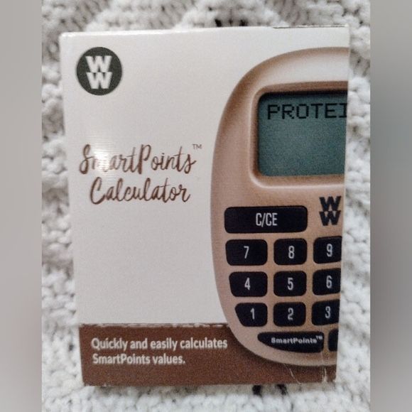 Weight Watchers Smart Points Calculator Model GAC1.0A SmartPoints Values Gold
