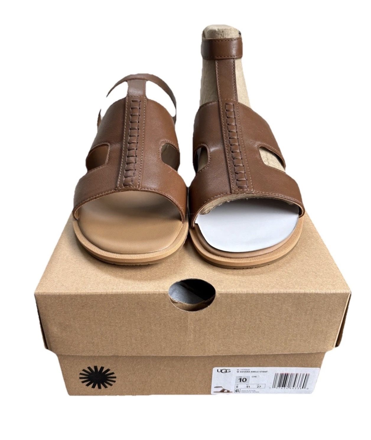 Ugg W Zahara Ankle Strap Sandal size 10