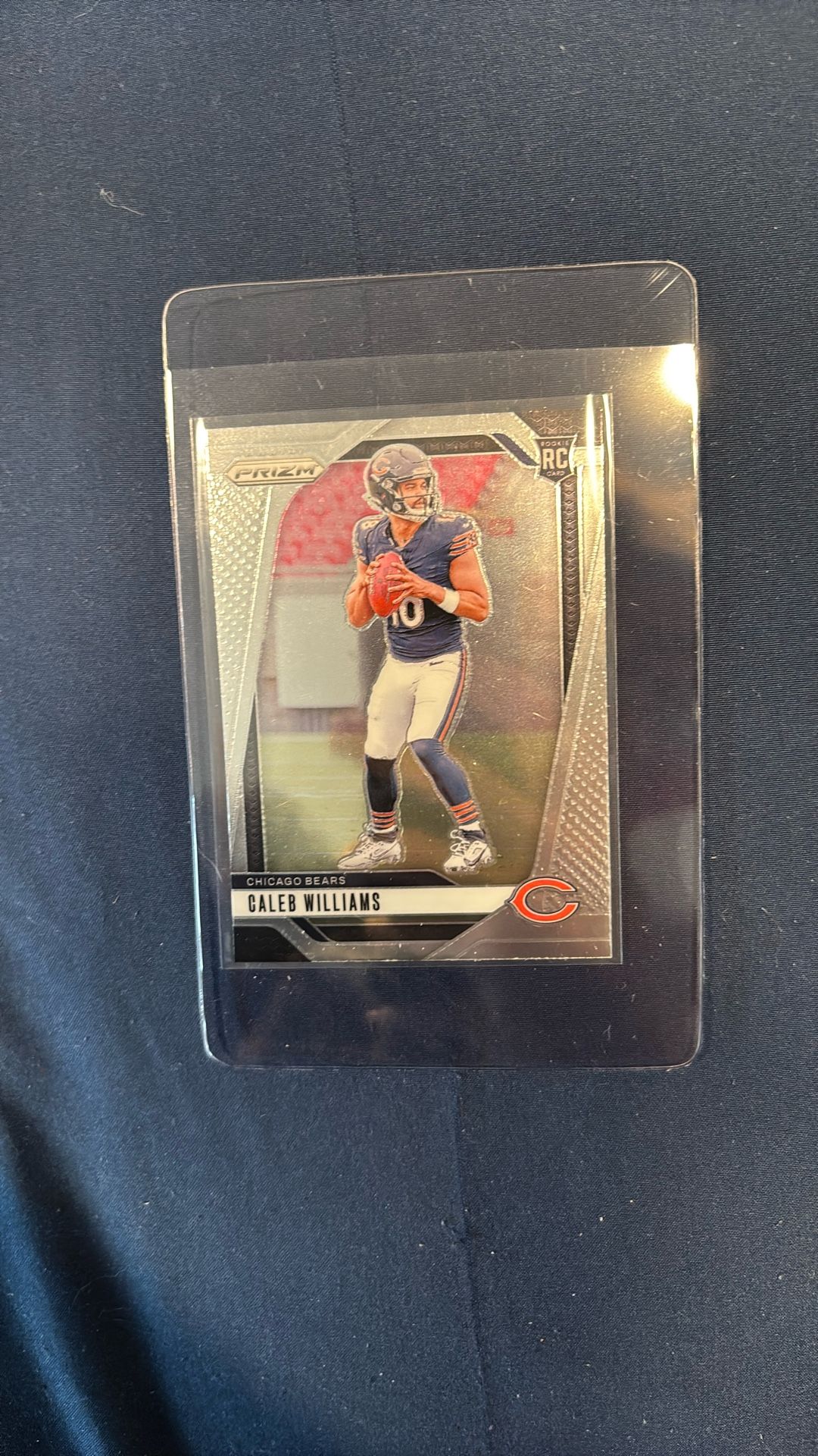 Caleb Williams Silver Panini Prizm Rookie Card