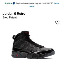 Jordan 9 Retro