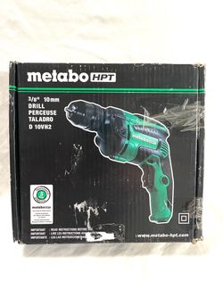Brand new Metabo HPT corded 3/8” drill driver. Retails for $107