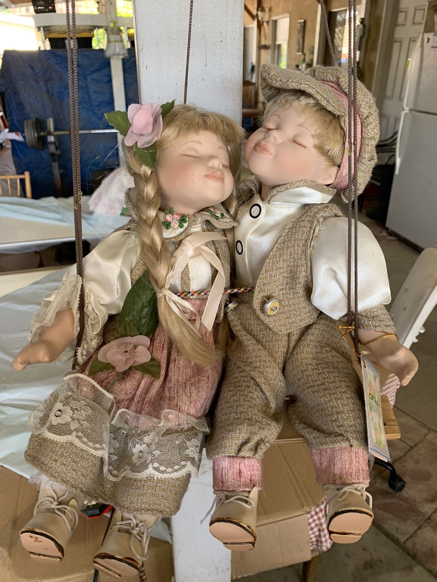 Dolls: Porcelain-Vintage-   Chino, Ca