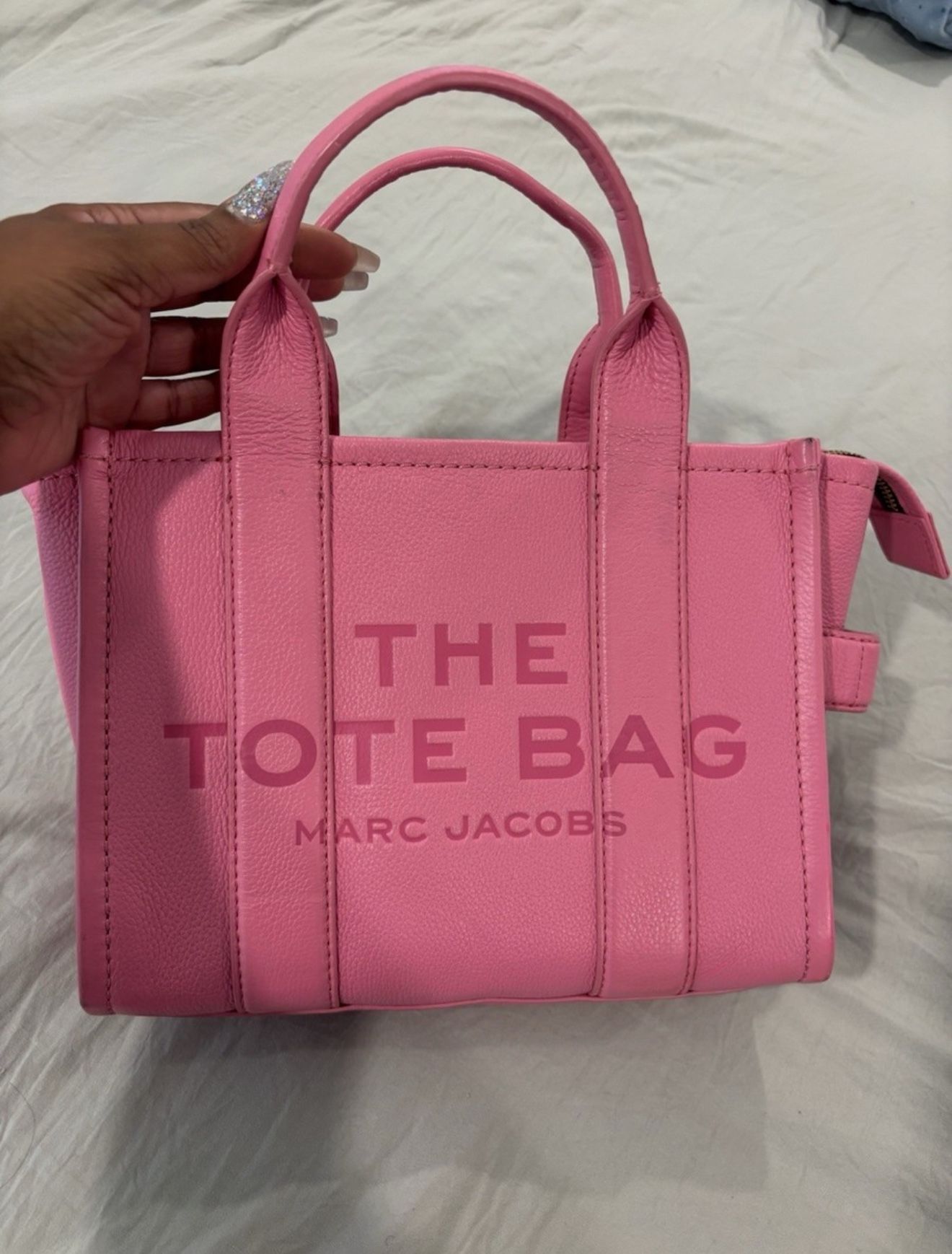 Pink Tote Bag