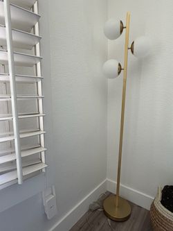 Gold lamp