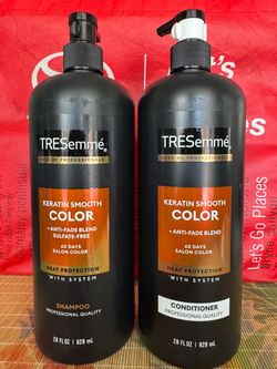 Tresemme shampoo & conditioner - keratin smooth color