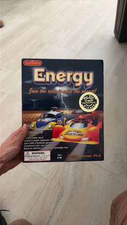 Science kit for the summer on energy for kids 8 and up