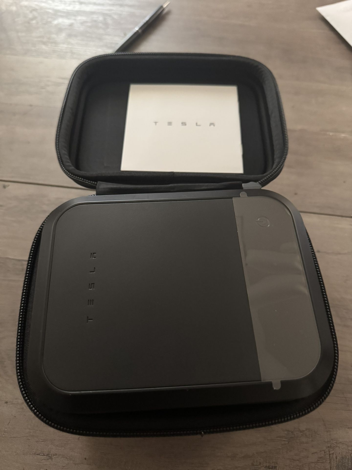 Tesla air inflator and repair kit