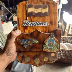 Beautiful wooden Honduras hanger