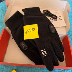 Men's heated gloves