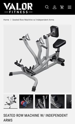 seated row machine