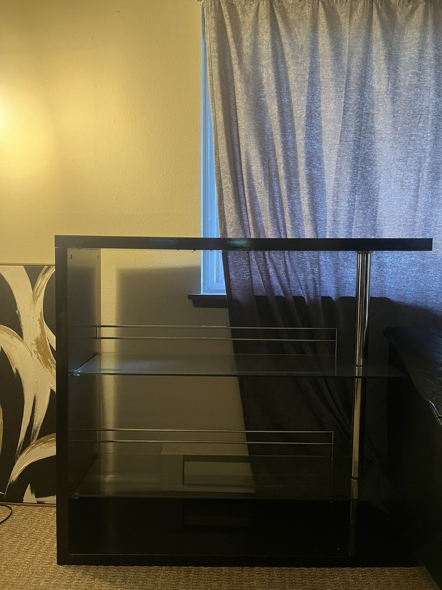 Black Glass Shelf