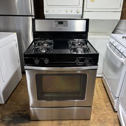 Stove Gas Frigidaire Stainless Steel 