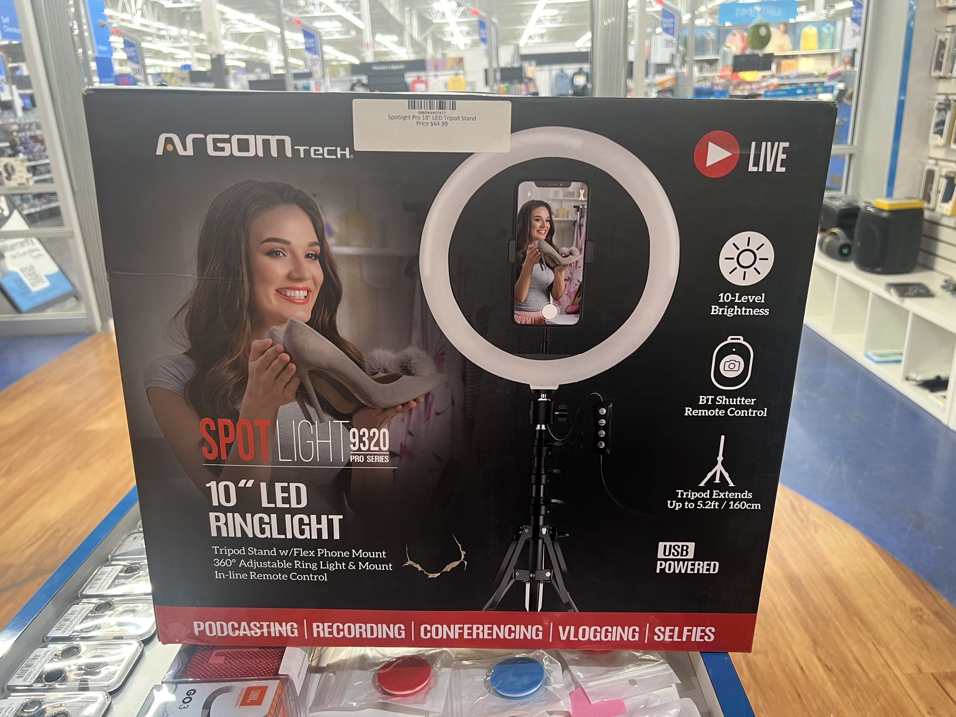 10’ Led Ringlight
