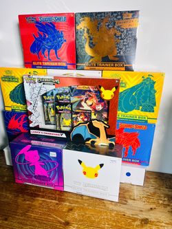 Pokemon Collection - 12 + Sealed ETB ( Must Go!)