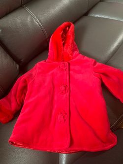 Red girls jacket Size 24 months
