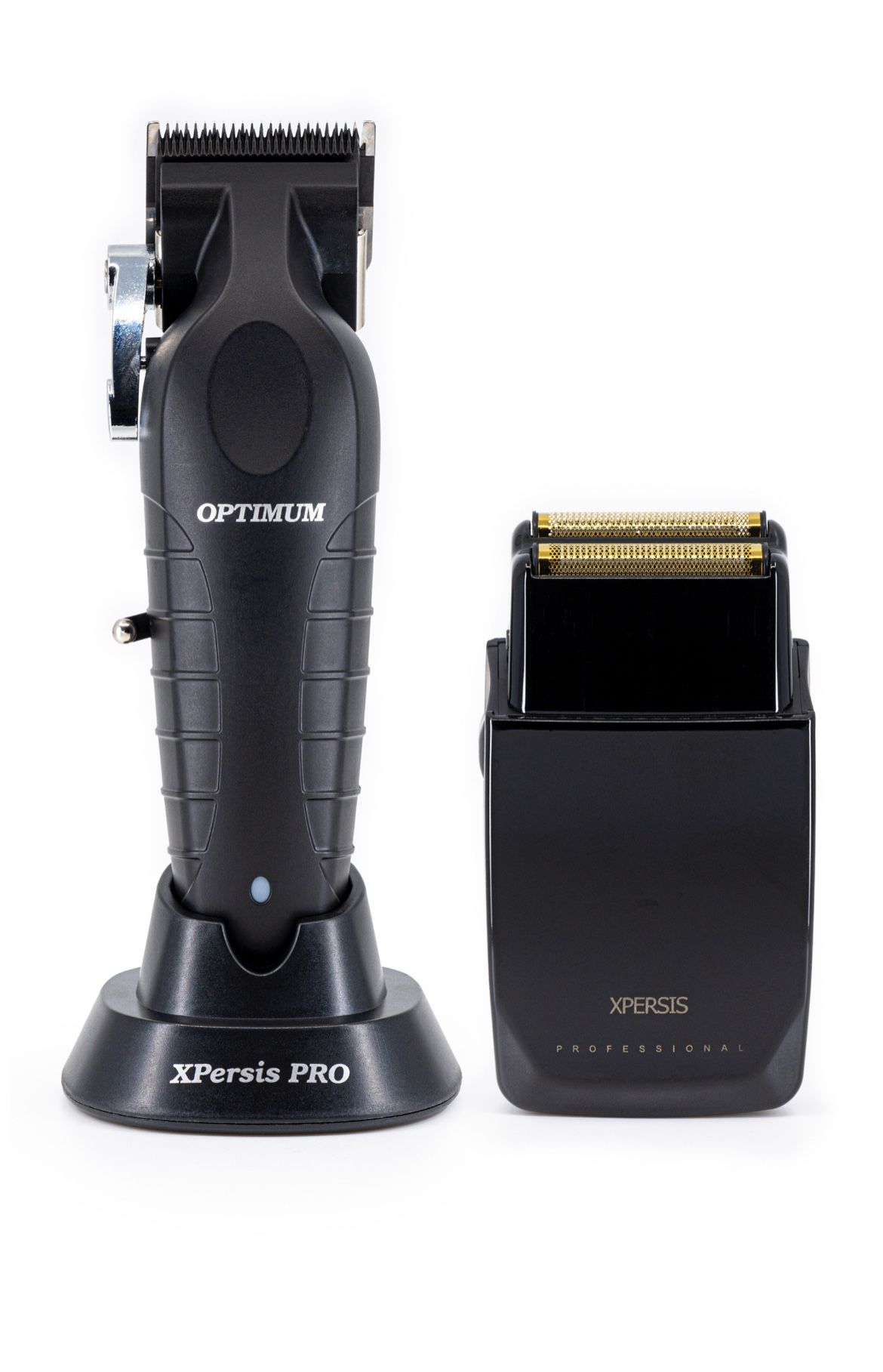 XPERSIS PRO Optimum Black Cordless Hair Clipper & Foil Shaver Combo