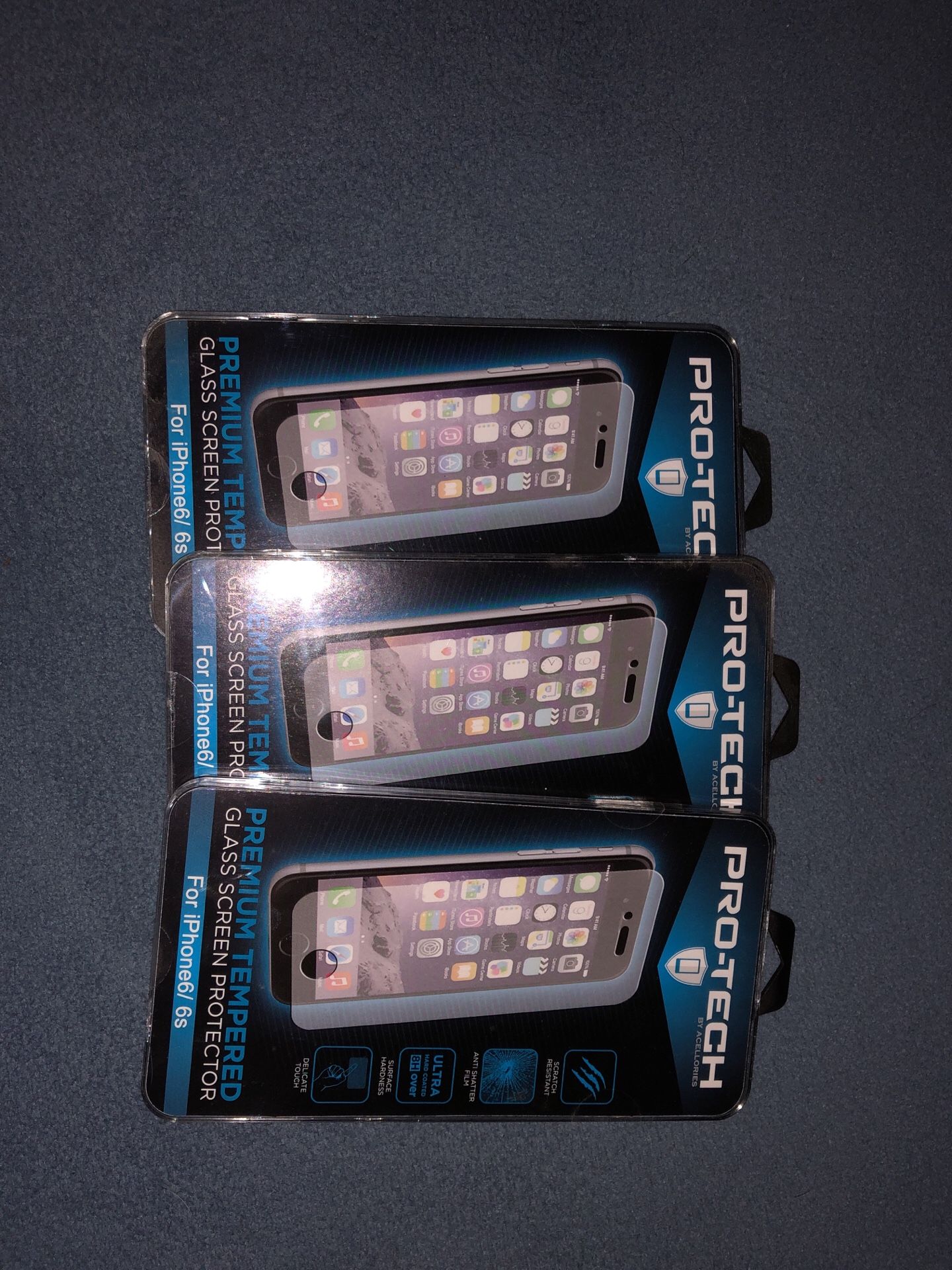 Tempered Glass Screen Protectors for iPhone 6 and 6s