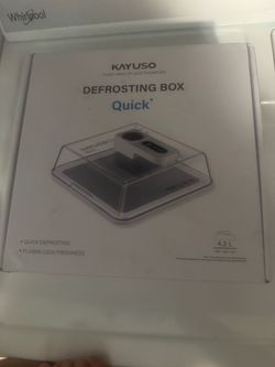 Kayuso Defrosting Box Quick
