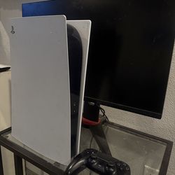 ps5 with monitor