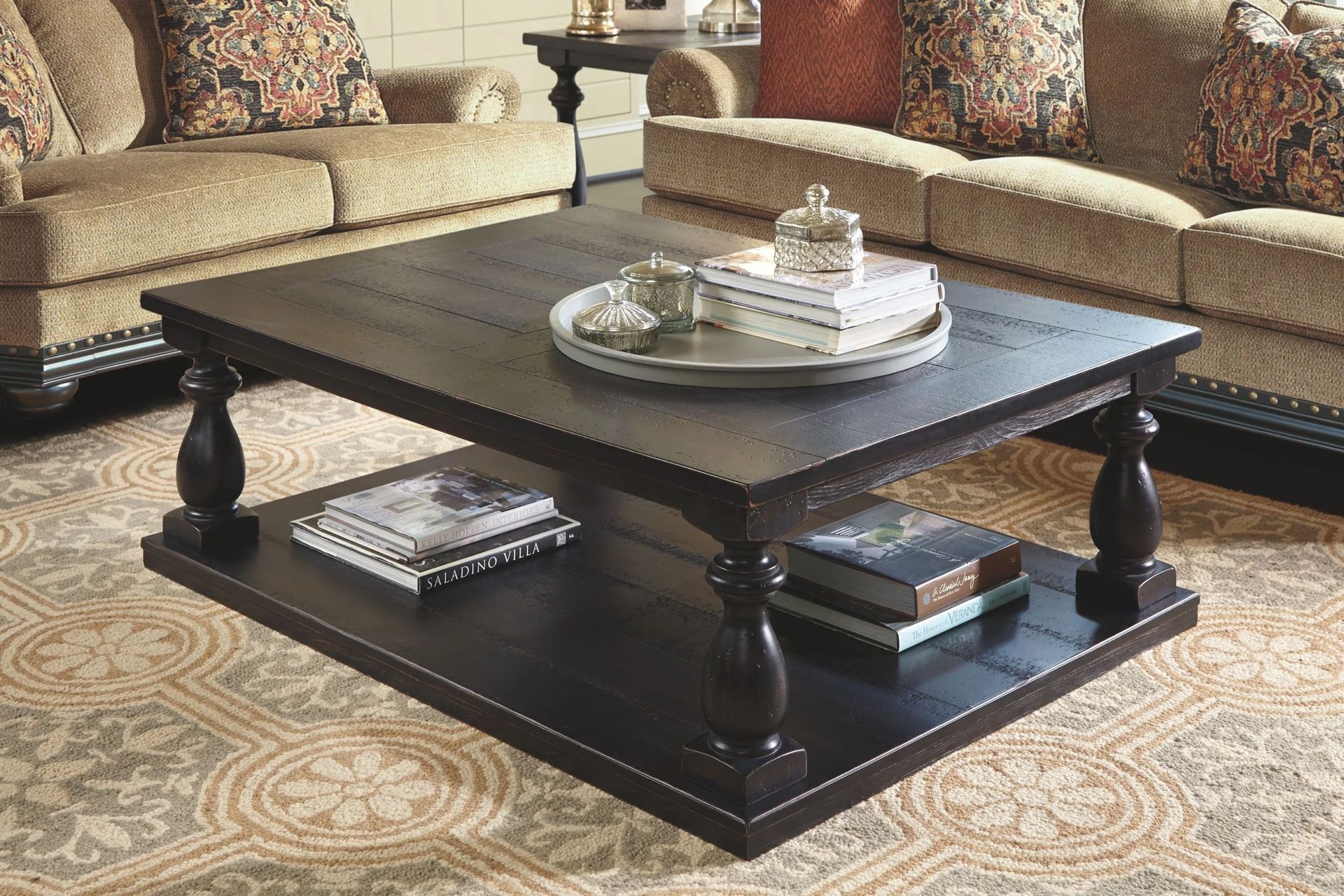 Rectangular Black Coffee Table