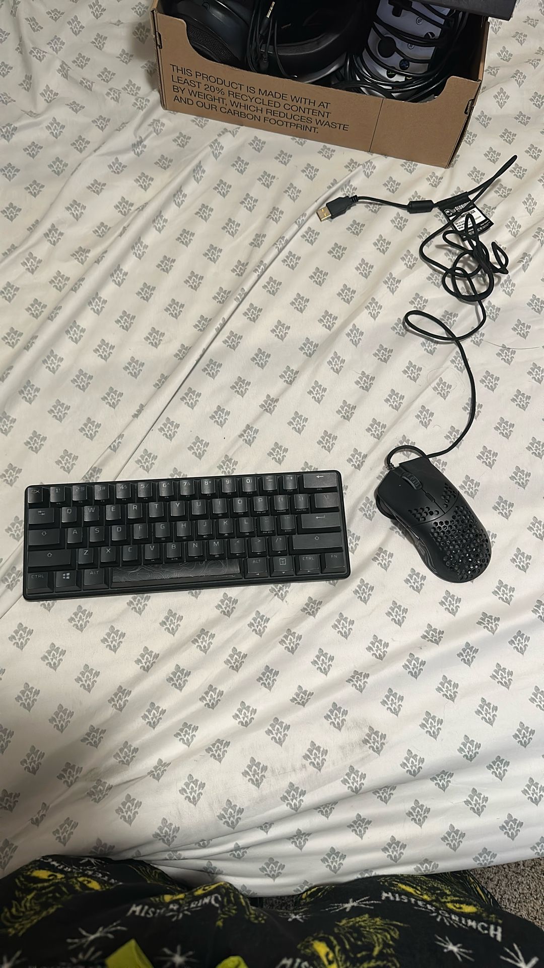 Hyper X Keyboard And Model O Mouse 