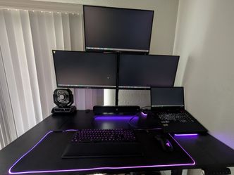 Complete plug and play gaming or work setup