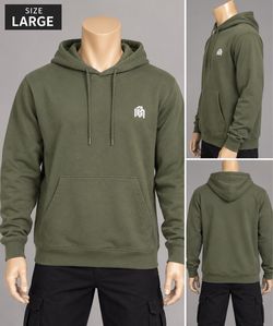 Mens Into the am pull over sweatshirt