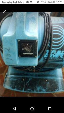 Turbo dryer