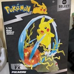 Brand New . Factory Sealed Pikachu Deluxu Figure Light FX 1/10 Scale