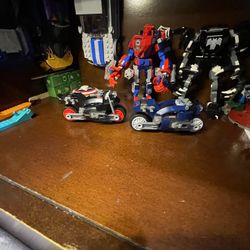 Black widow And Captain America Motorcycle