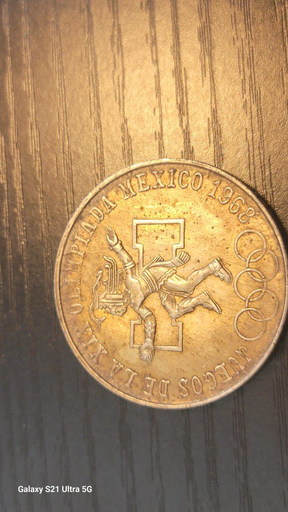 Olympic Coin Mexico 1968