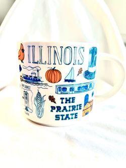 Starbucks Illinois  Ceramic Mug