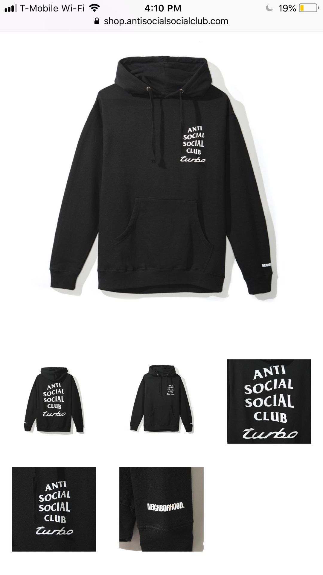 Assc turbo hoodie sale