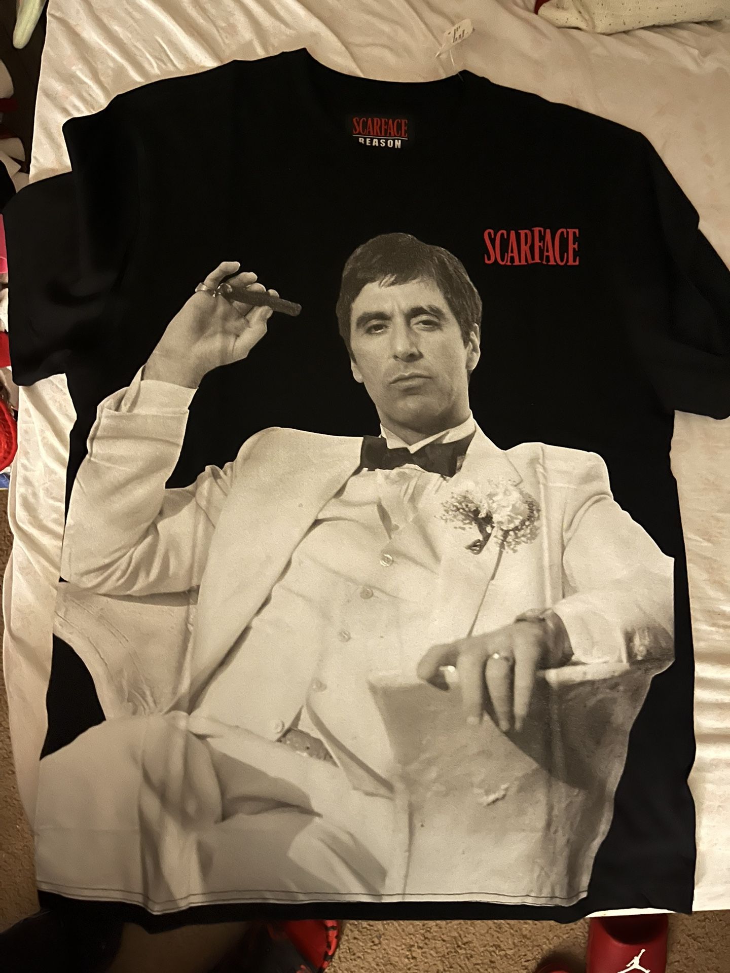 Reason Brand Scarface Shirt Men’s Large