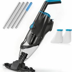 2026 Upgraded Pool Vacuum,Pool Vacuum for Above Ground Pool,Cordless Handheld Pool Vacuum for Inground Pools,Pool Cleaner with 18.5 GPM Suction,Hot Tu