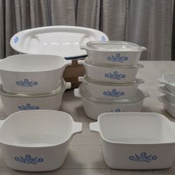 21 Pieces of Corning Ware 